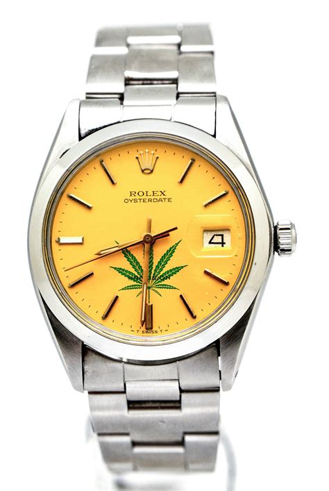 rolex oysterdate precision 6694 cannabis